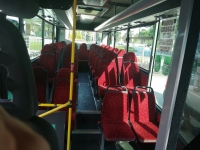W autobusach mniej miejsc